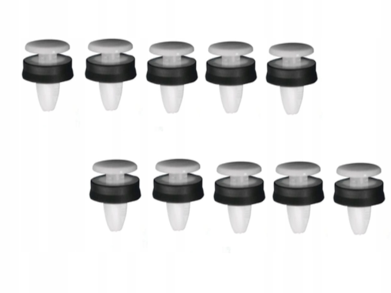 10x Spinka kołek listwy FORD TRANSIT / CUSTOM