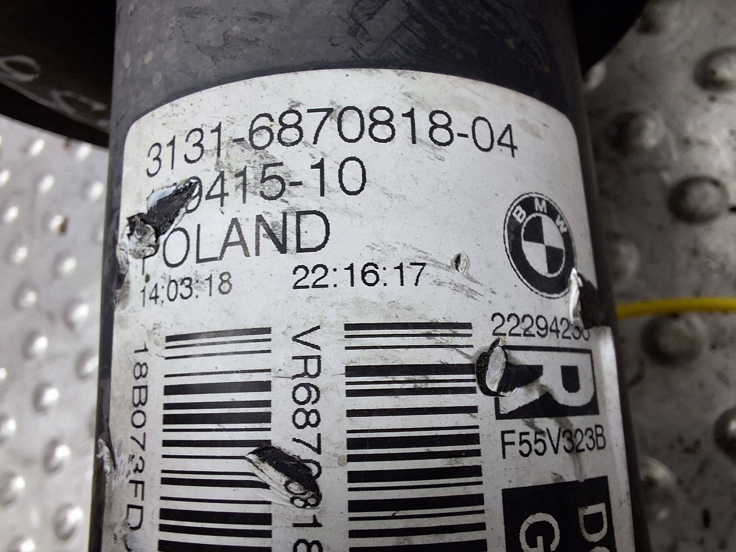 shock absorber right front MINI COOPER R55 R56 13- 6870818