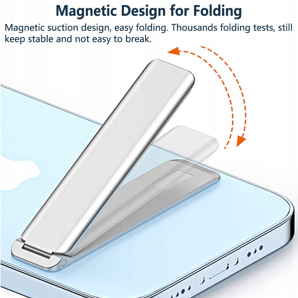 KINIZUXI Ultra Cienki Regulowany Stojak Na Telefon Aluminiowy — miniatura 4