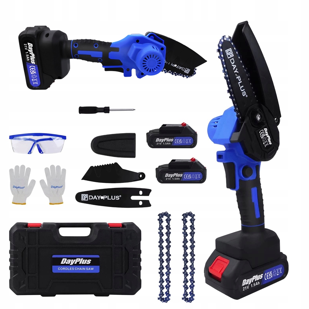 

Przenośna piła łańcuchowa akumulatorowa z baterią