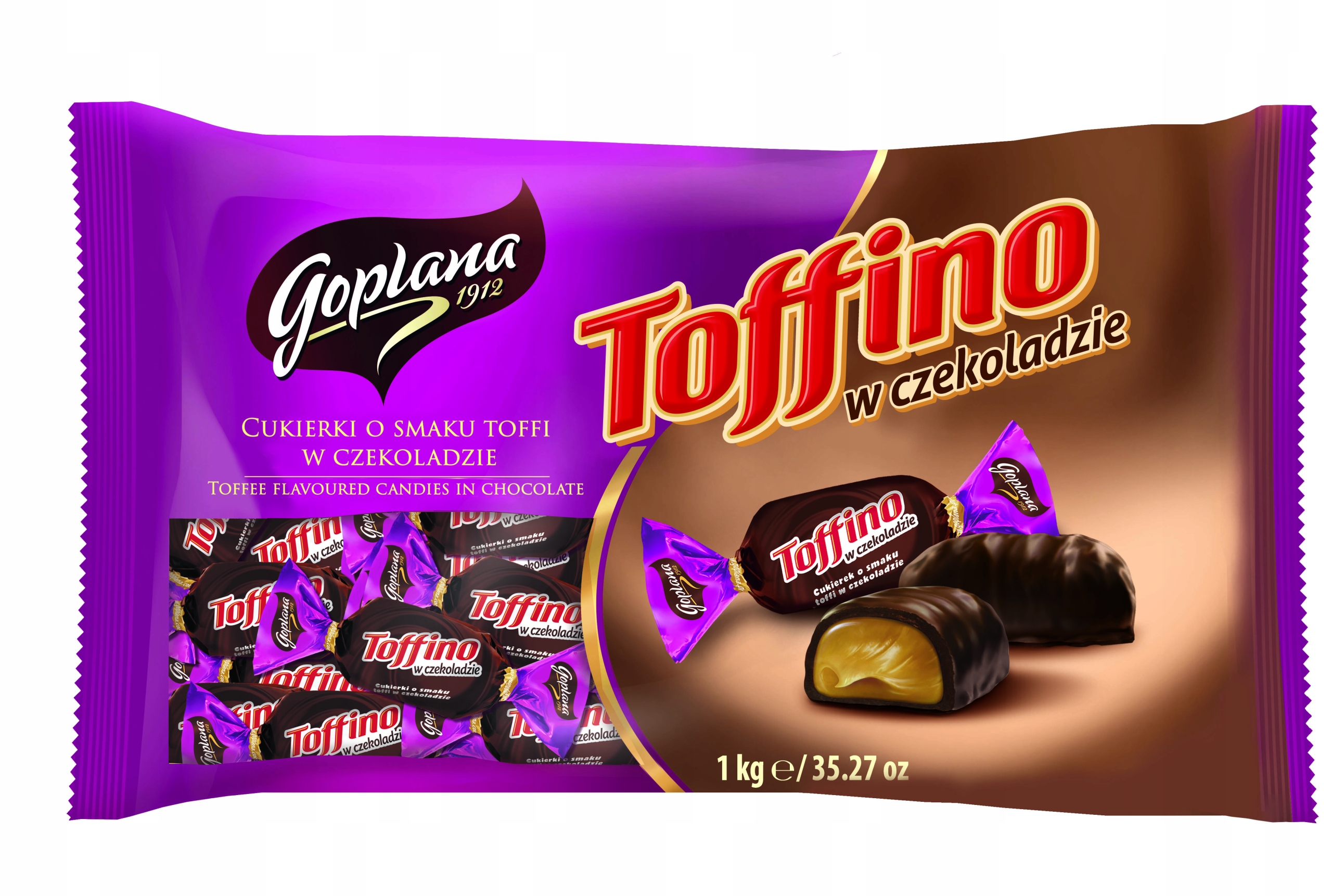 Levně Goplana Toffino v čokoládě 1 kg