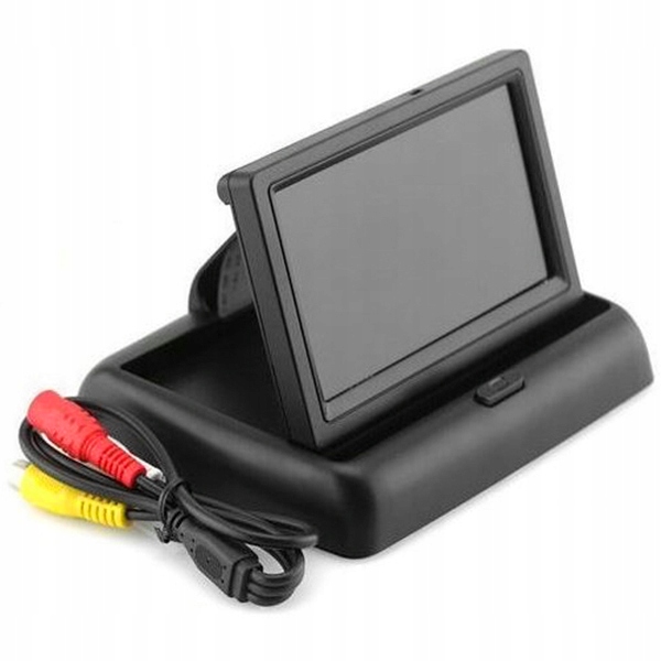 MONITOR LCD 4,3'' EKRAN DO KAMER COFANIA PARKOWANIA DVD HOALTE 12V SKŁADANY Numer katalogowy producenta 32245