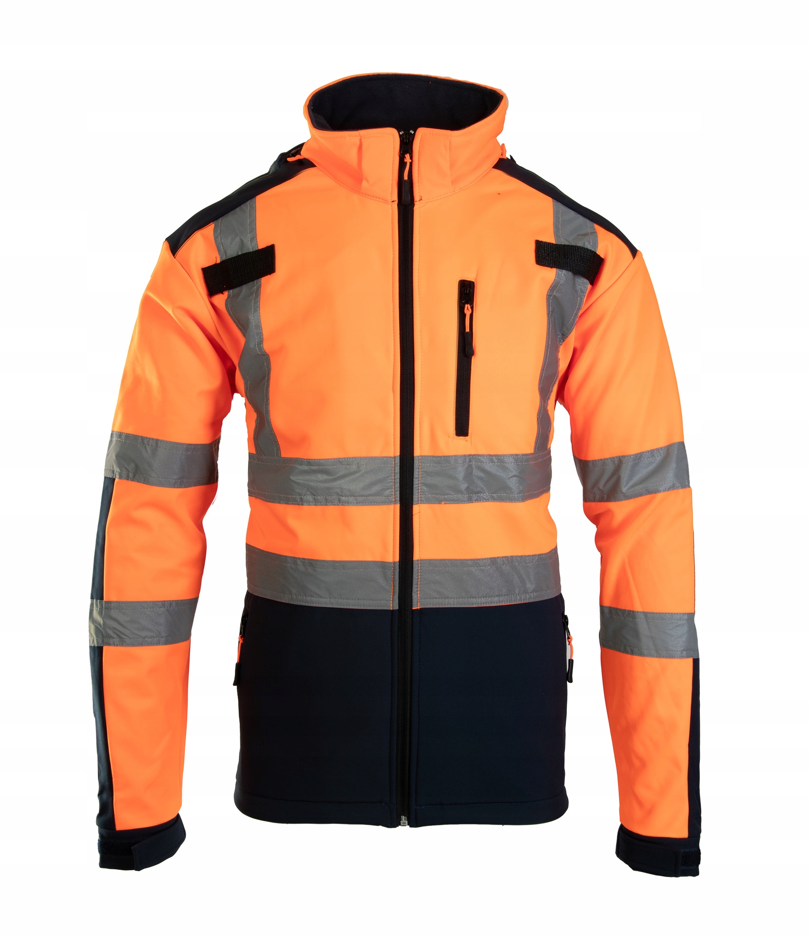 Bunda Bozp Voděodolná SoftShell Výstražná M
