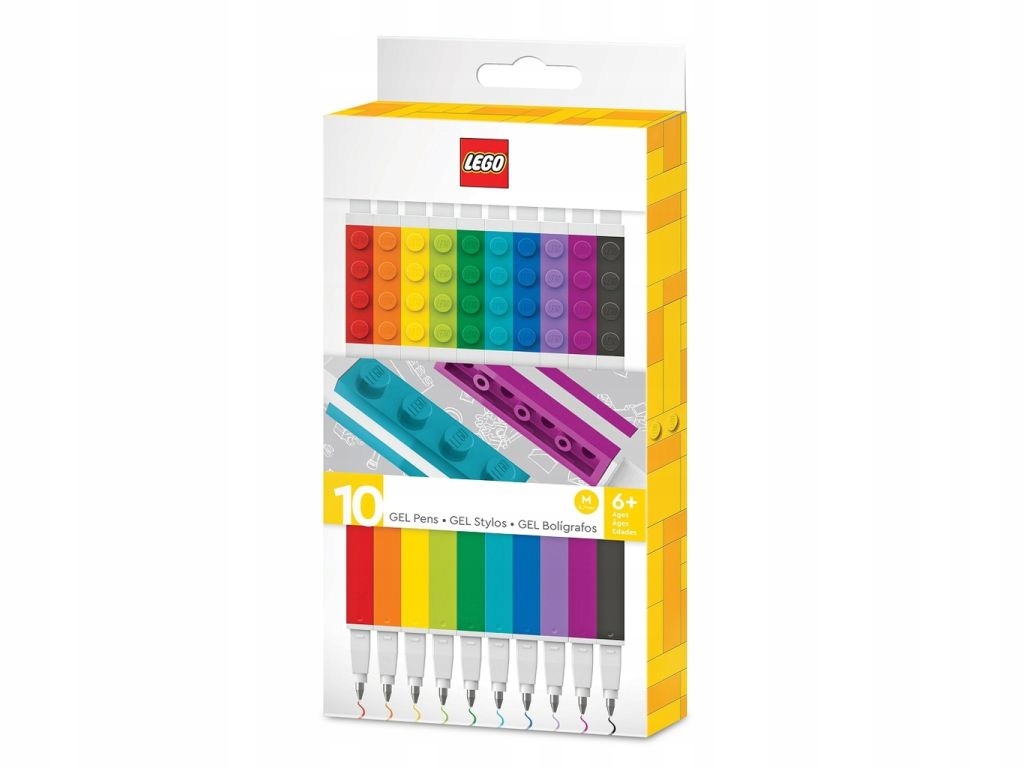 Lego Classic 53100 Kolorowe długopisy żelowe 10 szt.