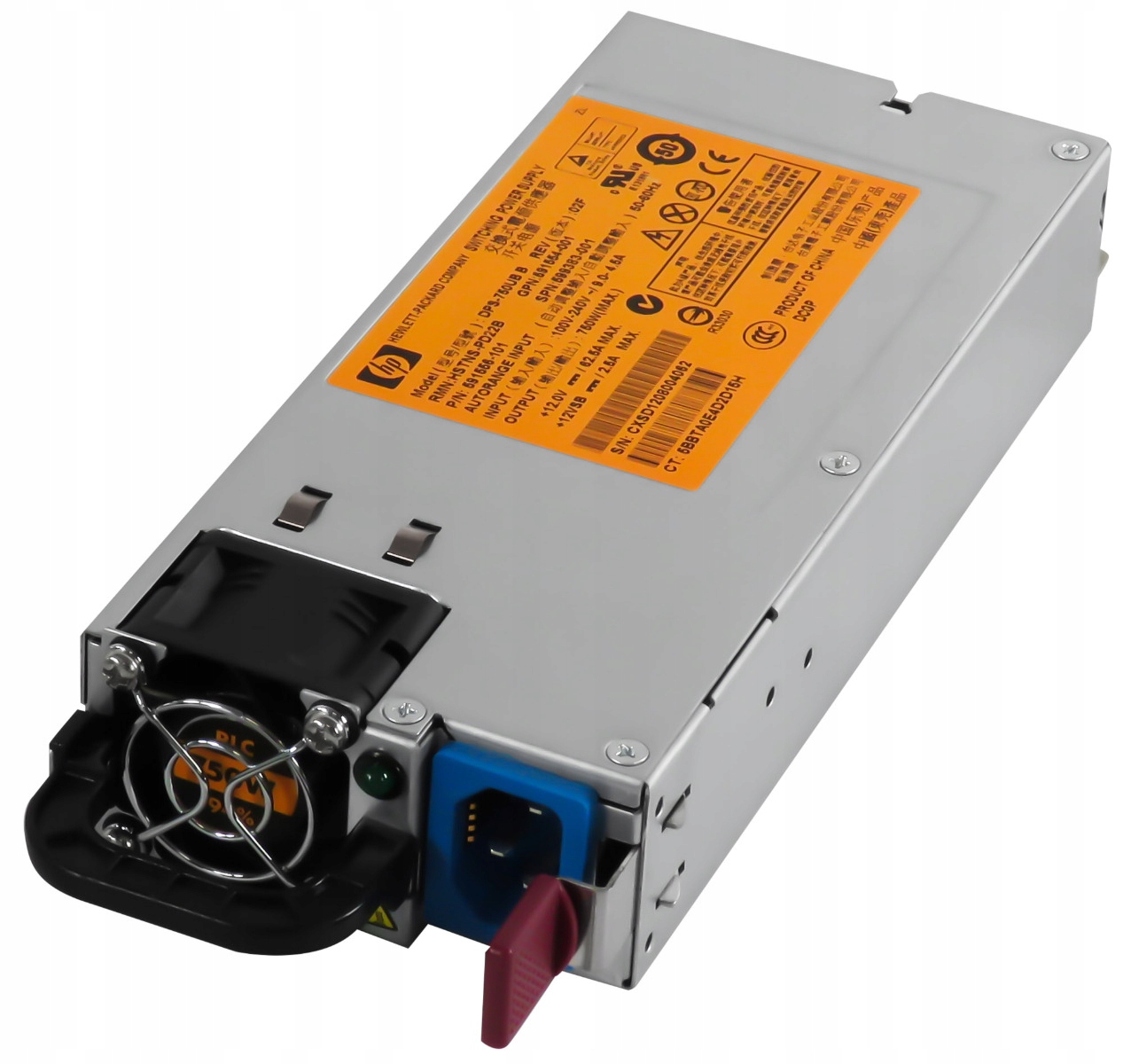 Hp 599383-001 750W 591556-101 HSTNS-PD22B D360 G7