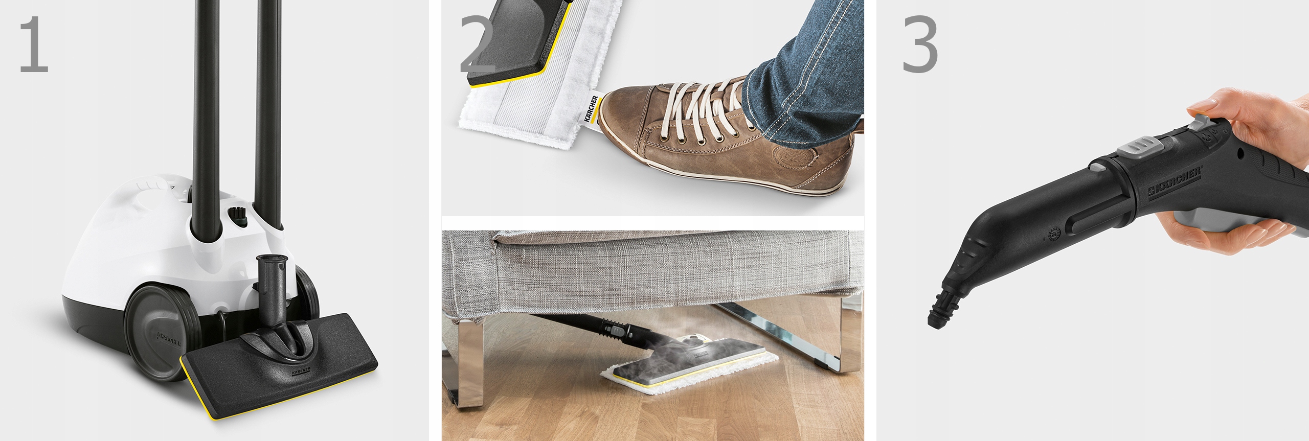 KARCHER SC 2 PAROWNICA Easyfix MOP PAROWY MYJKA PAROWA MOCNA XXL Seria SC 2