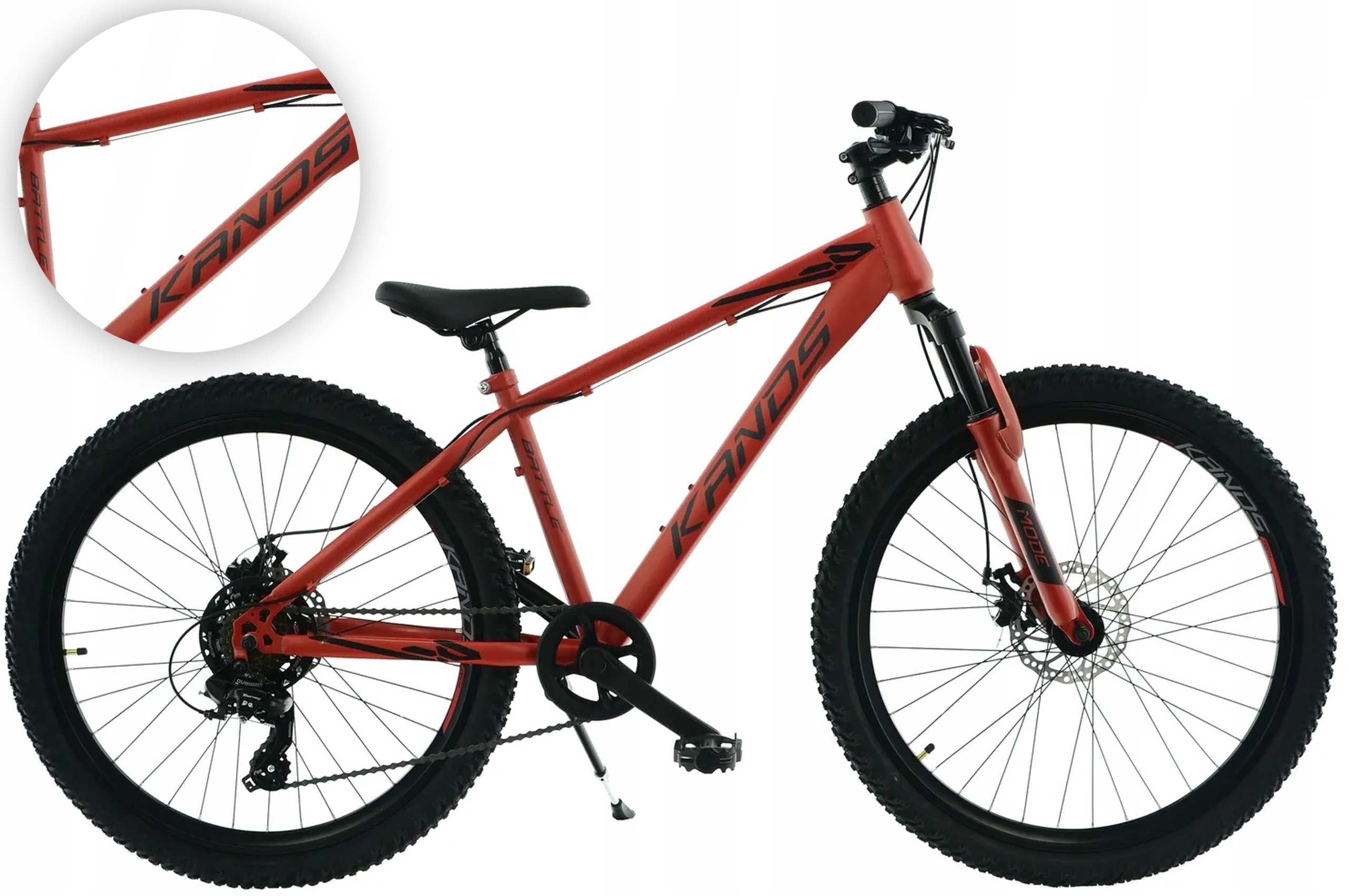 Rower Mtb 26" Kands Battle rama 15" czerwony R25