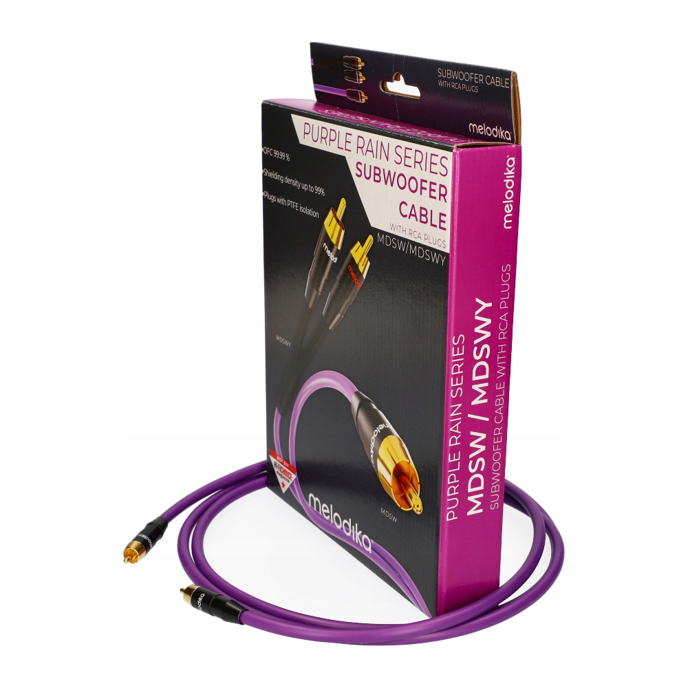 Melodika MDSW70 Przewód Subwooferowy - 7.0m EAN (GTIN) 5907609002938