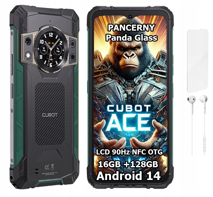 Smartfón Pancierový Cubot King Kong Ace 2 16/128GB Nfc Dual Sim 4G 6,5