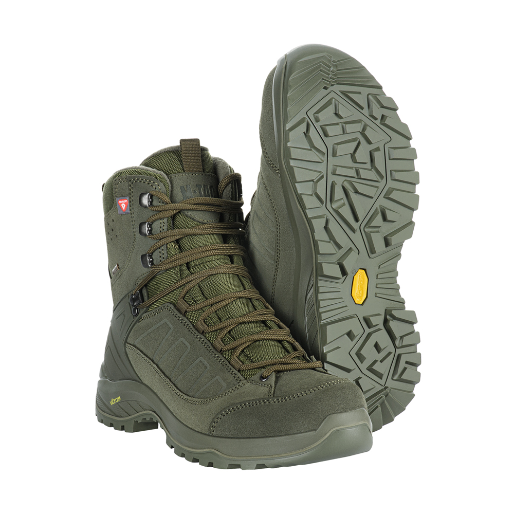 M-Tac Buty Taktyczne Trekkingowe Zimowe Wodoodporne Green 44
