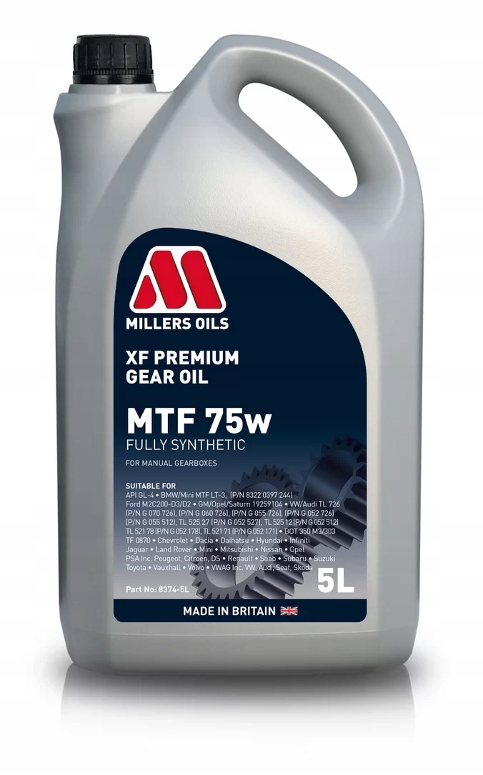 Millers Oils Xf Premium Mtf 75W 5 L