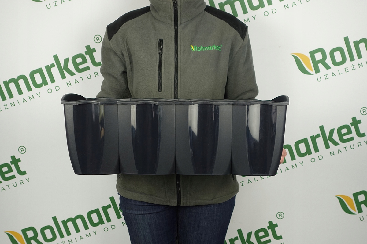 DONICZKA BALKONOWA NA BALUSTRADĘ SKRZYNKA BALKONOWA DCRO600 ANTRACYT 59 CM Marka Prosperplast