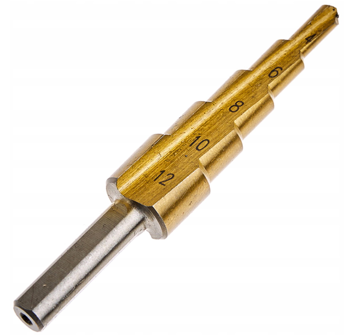 WIERTŁO STOŻKOWE STOPNIOWE HS TYTAN 4-12mm WIERTŁA