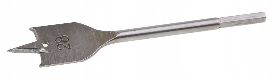 

Wiertło Do Drewna Łopatkowe Piórkowe 28 mm Hex