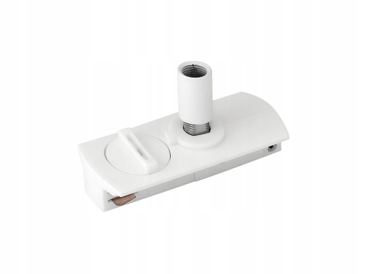 Adapter do szynoprzewodów biały do szyny 1 fazowy