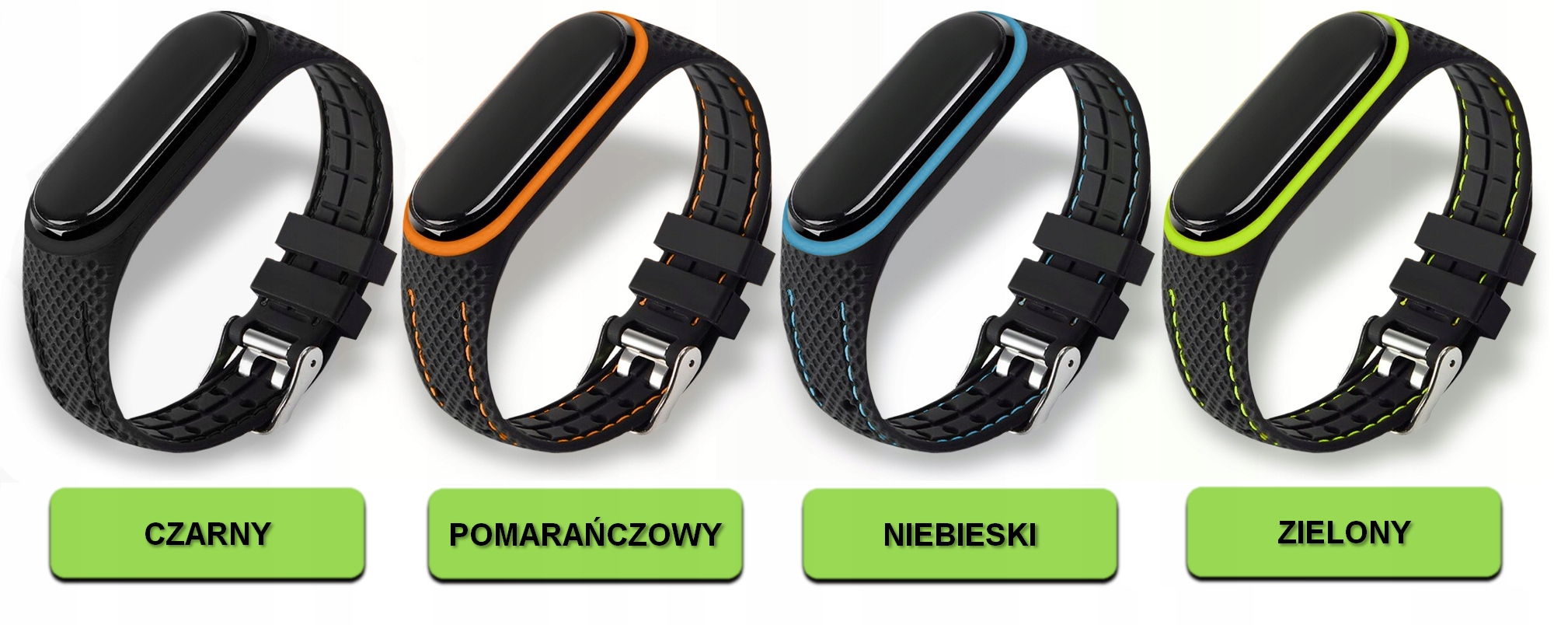 PASEK OPASKA BRANSOLETA do XIAOMI MI BAND 5/6/7 WIELE KOLORÓW Producent DreamLab