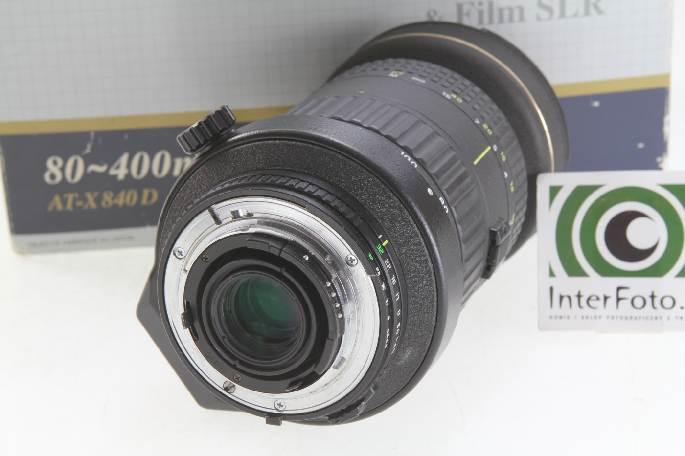 Tokina 望遠ズームレンズ AT-X 840 D 80-400mm F4.5-5.6 ニコン用 フィルム/デジタル一眼対応 
