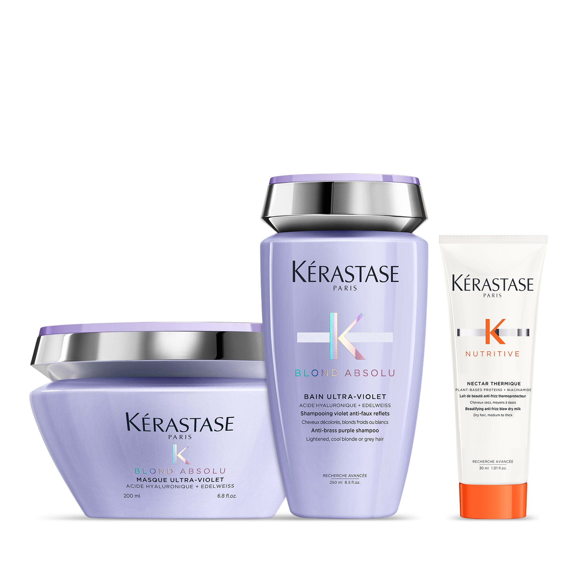 Kérastase Blond Absolu Ultra-Violet Maska i Szampon Do Włosów Blond+Prezent