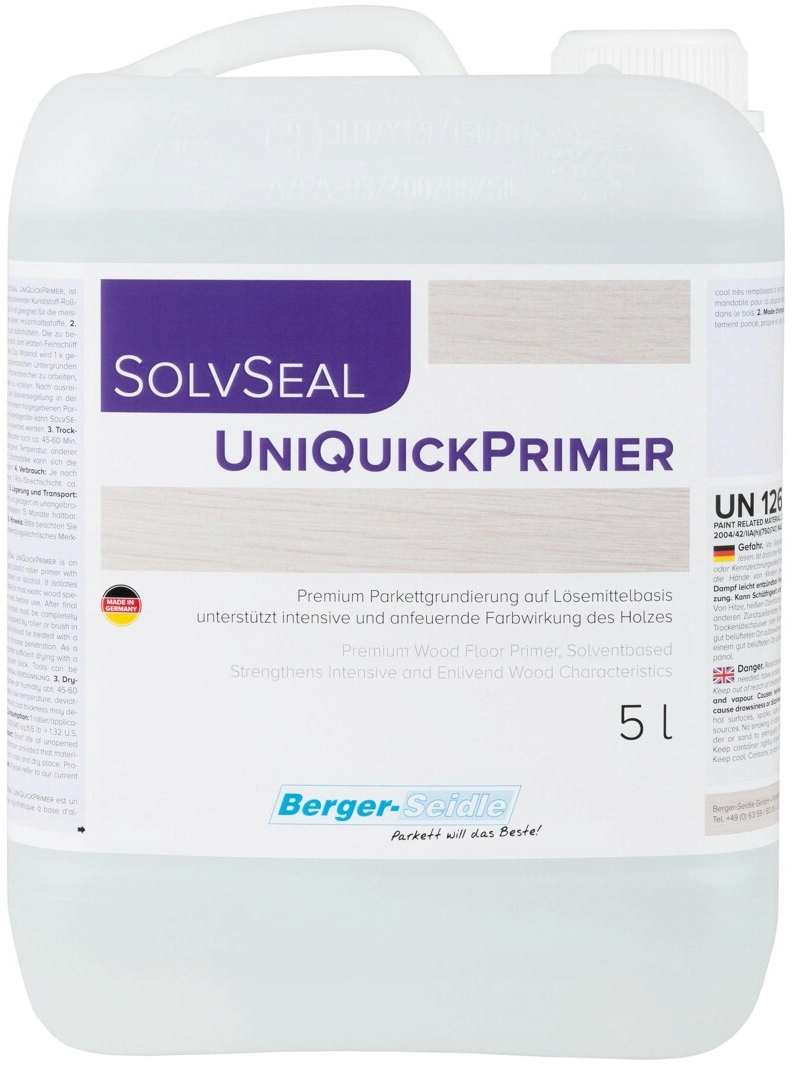 Berger-Seidle UniQuick Primer 5L chemický základ pro exotické dřevo