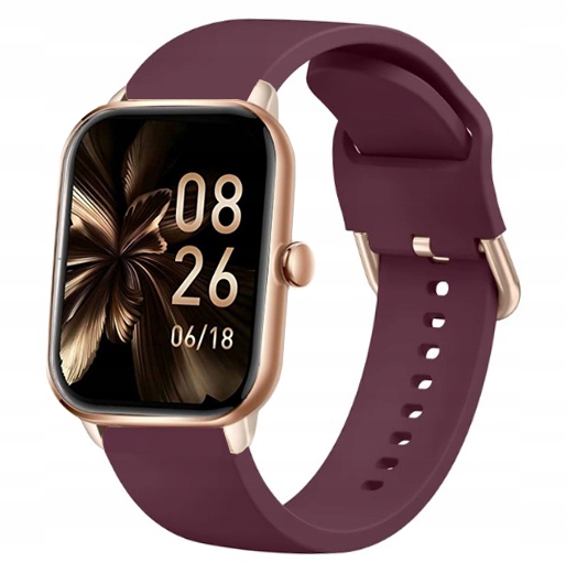 SMARTWATCH DAMSKI ELEGANCKI ZEGAREK DLA KOBIETY NA PREZENT ROZMOWY MENU PL Marka Inna