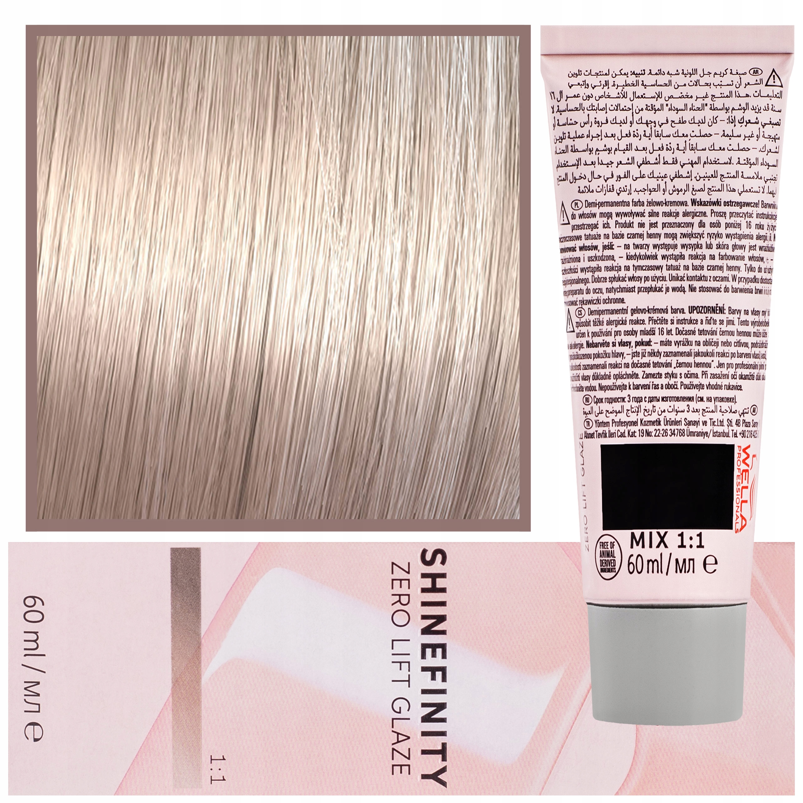 

Wella Shinefinity 60ml farba do włosów 08/0