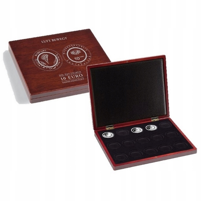 Kazeta na mince10 € Ag Luft Bewegt Leuchtturm