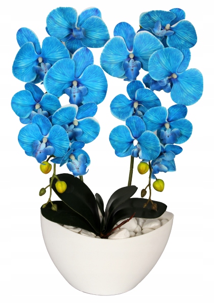 STORCZYK SZTUCZNY ORCHIDEA KWIATY SILIKONOWY