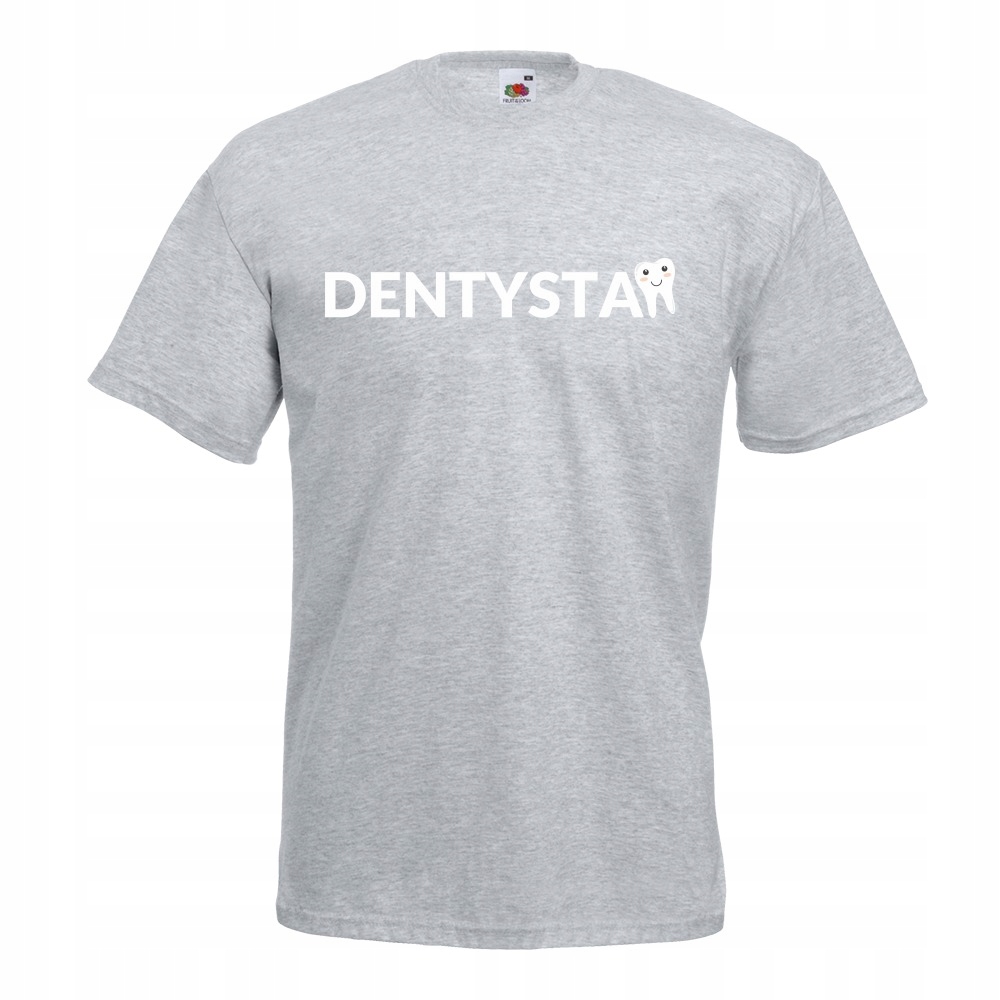 

Koszulka dentysta dla dentysty XL szara