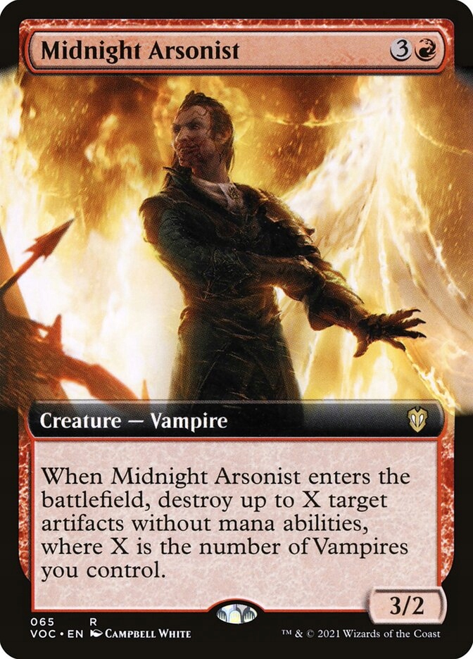 [mtg] Midnight Arsonist (voc) [extended Art]