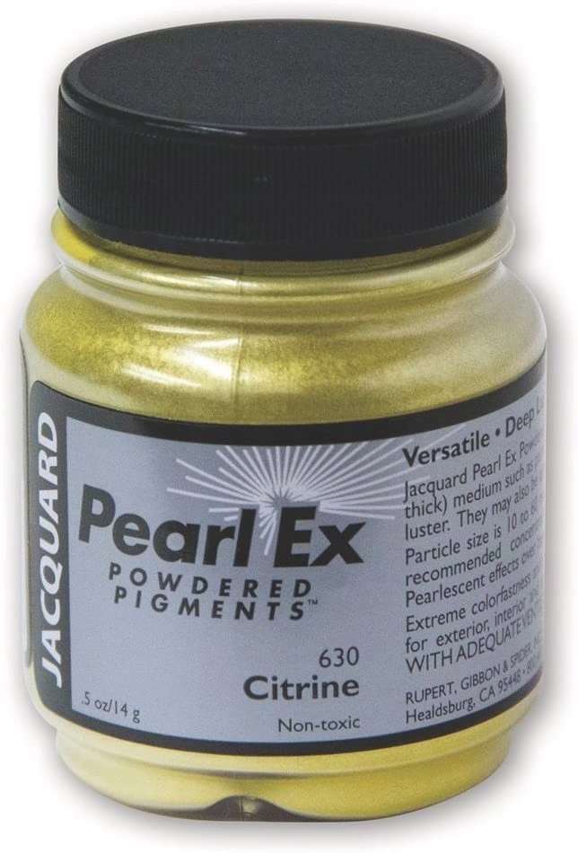 Pigment w proszku PearlEx Citrine żółty 630