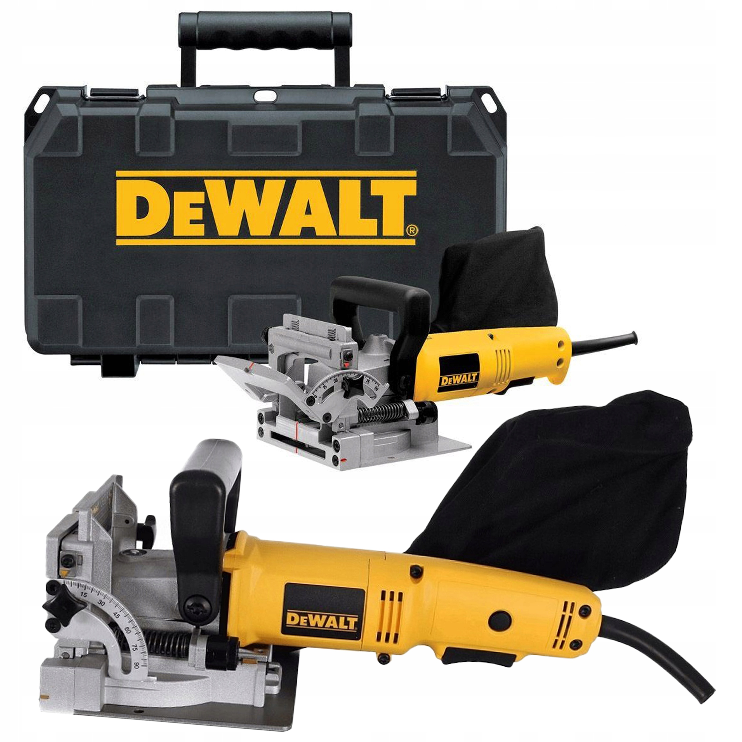 DeWalt DW682K frezarka do wpustów lamello lamelownica sieciowa 600W Walizka
