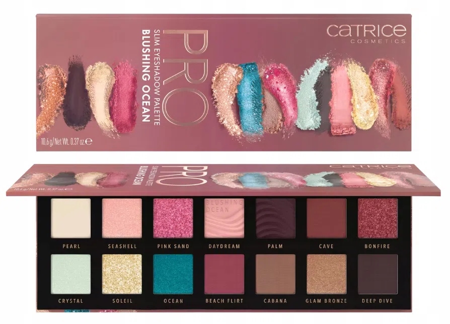CATRICE PRO SLIM PALETA CIENI OCEAN 010