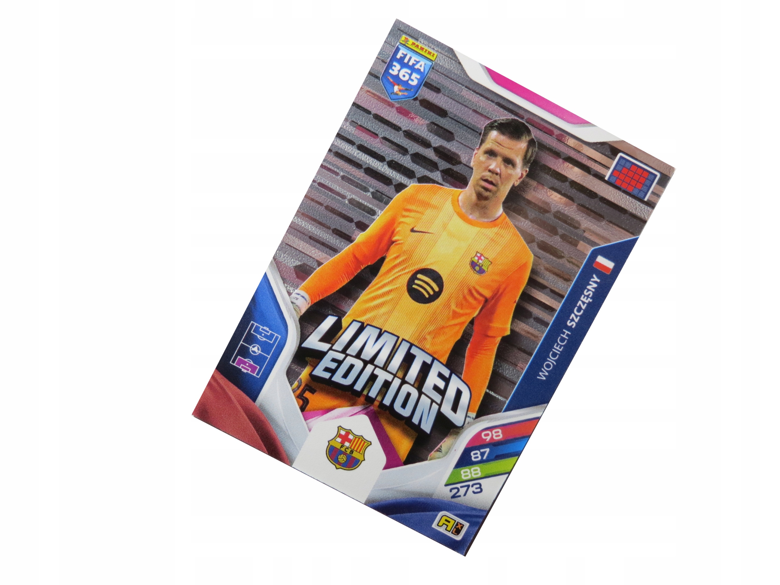 Panini Fifa 365 2026 Mała Karta Limited Wojciech Szczęsny Barcelona