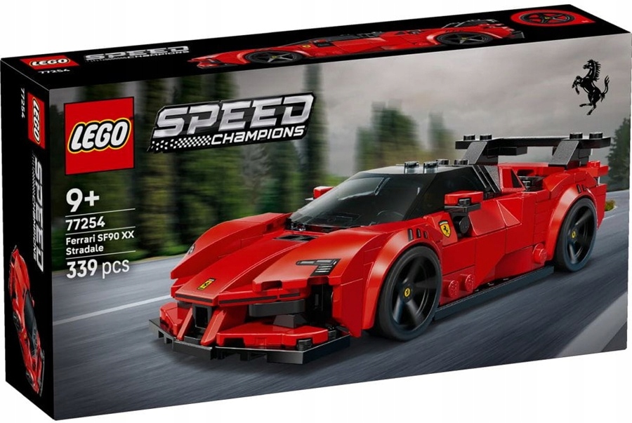 stavebnice Lego Speed Sportovní vůz Ferrari SF90 XX Stradale 339 el 77254