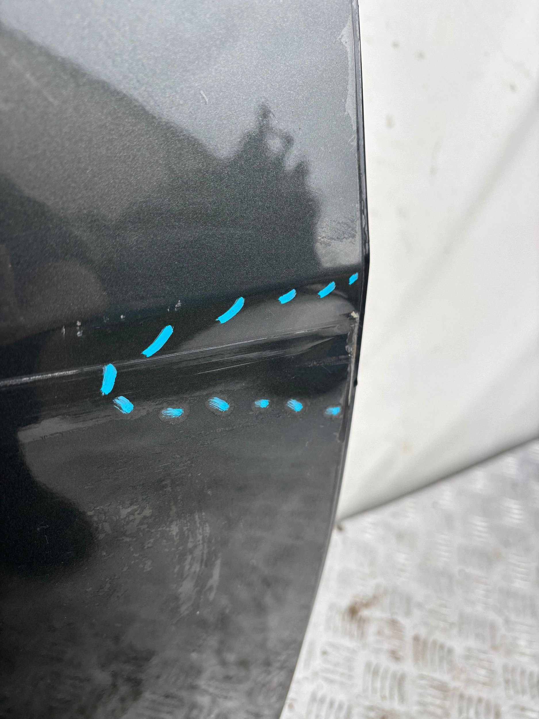 Tür heck hinten rechts SEAT IBIZA 6J 09