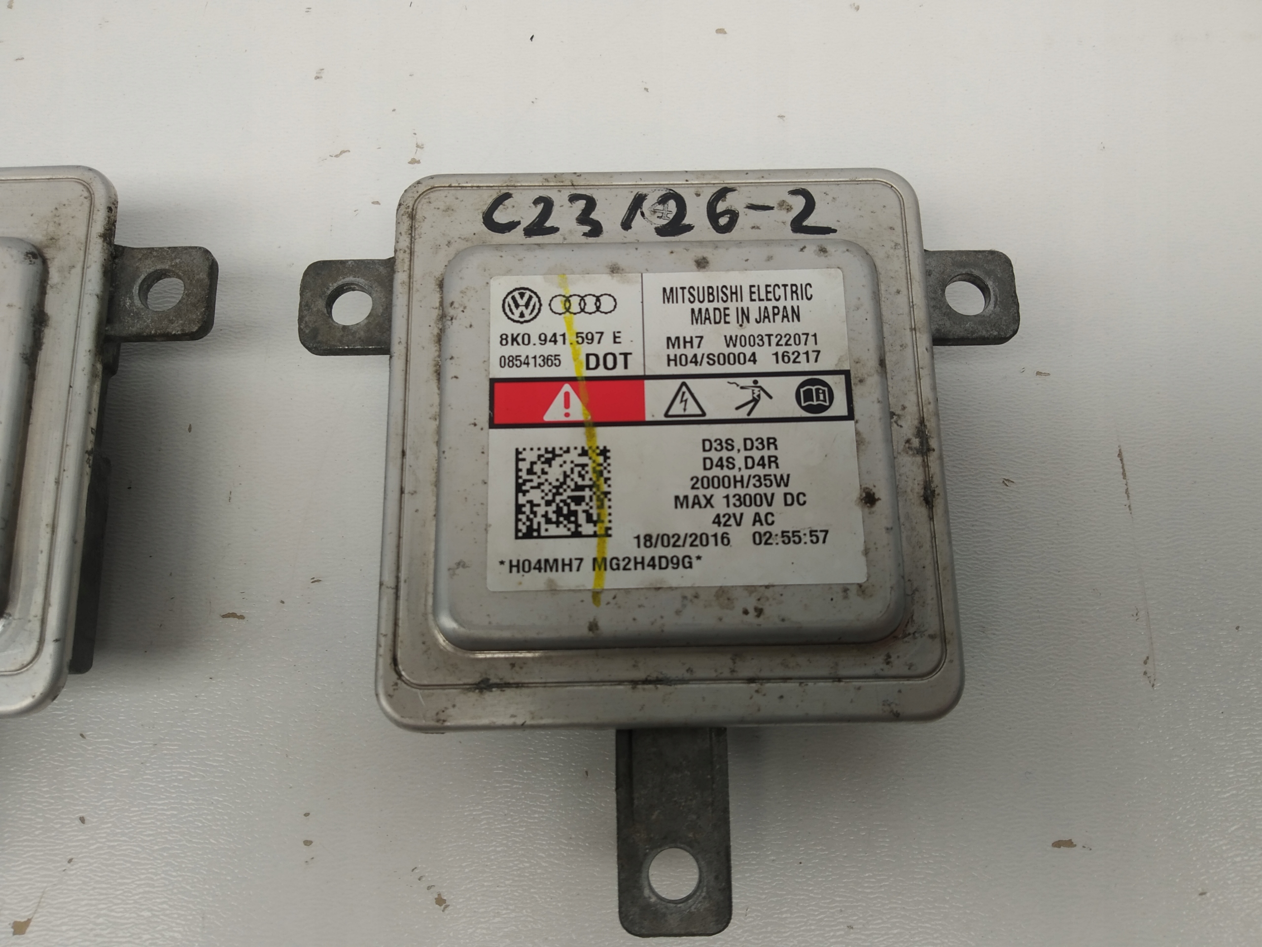 Vw Audi Seat Skoda 8K0941597E control unit reflektora lights Xenon original