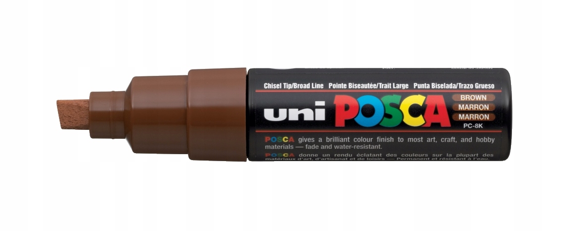 Marker Uni Posca PC-8K – brąz