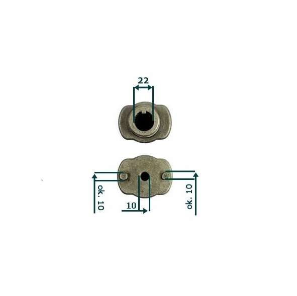 

Adapter Noża Z Klinem Na Stałe DY164PMB