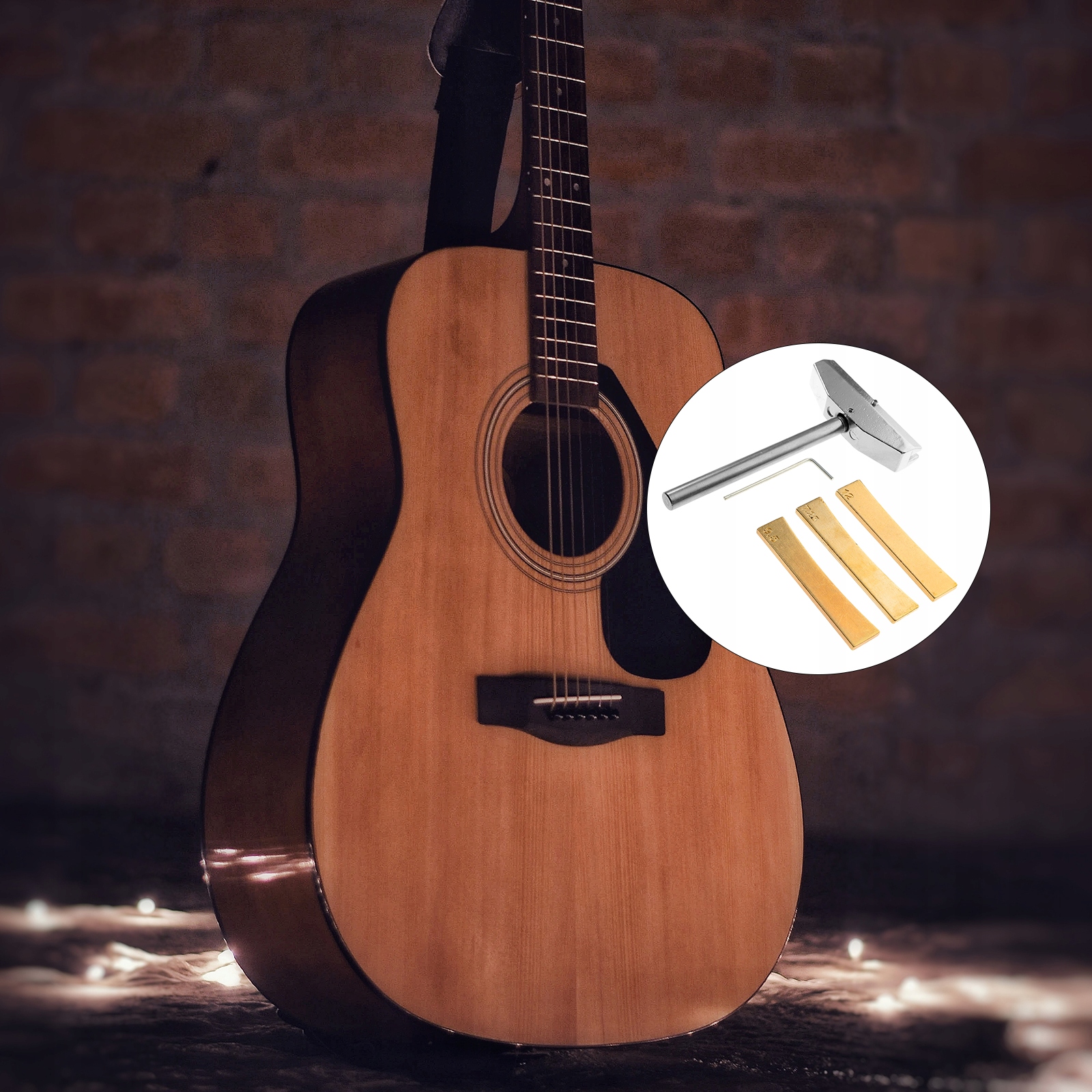 ZESTAW INSTALACYJNY AKCESORIÓW DO GITARY CAPO