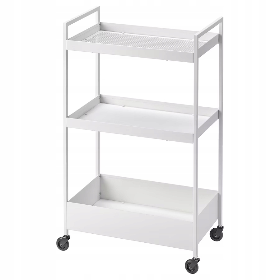 

wózek kuchenny Barek Biały kółka Ikea Nissafors