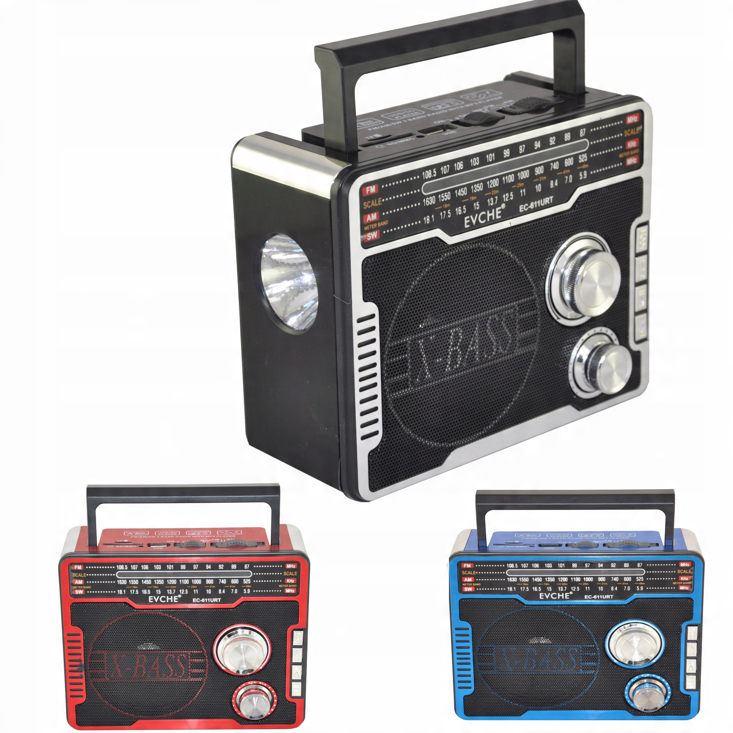 

Radio Budowlane Domowe Latarka Bluetooth Usb Sd
