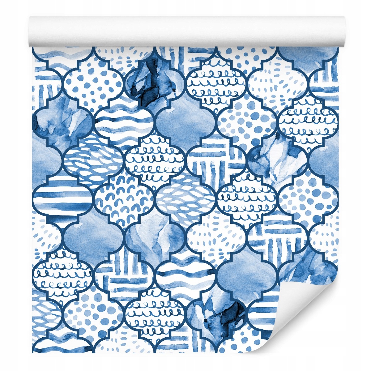 Tapeta do kuchyně Geometrické ornamenty Akvarel