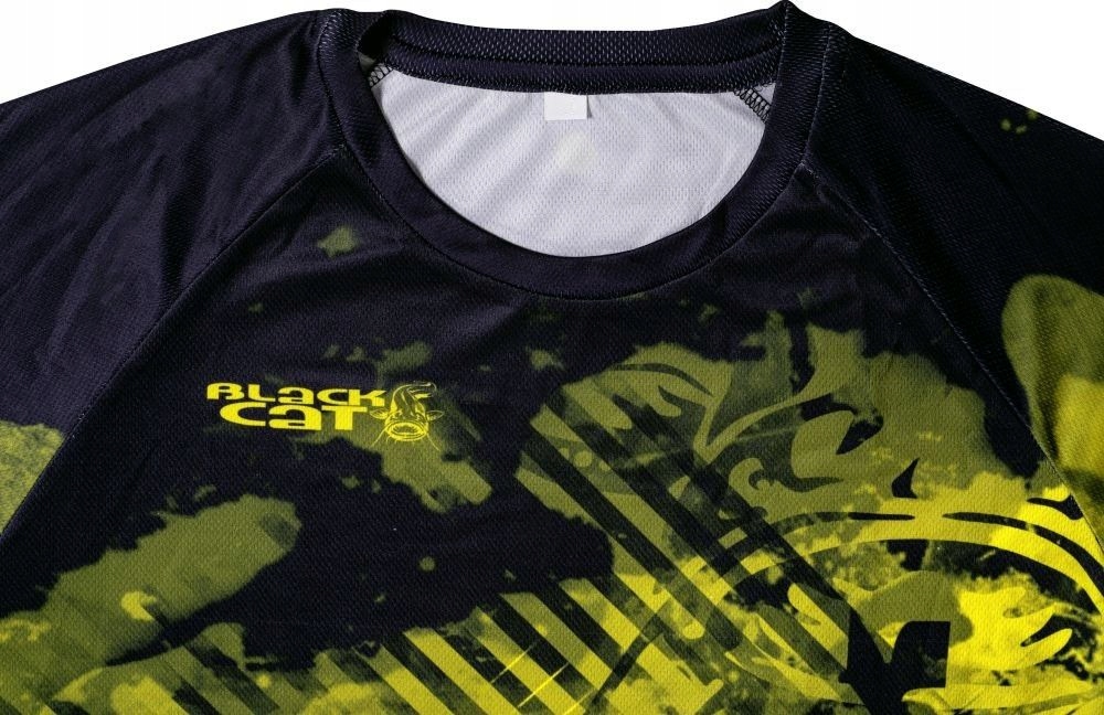 Koszulka Black Cat Fishing Jersey 3XL Rozmiar: XXX-Large (XXXL) Rozmiar 3XL