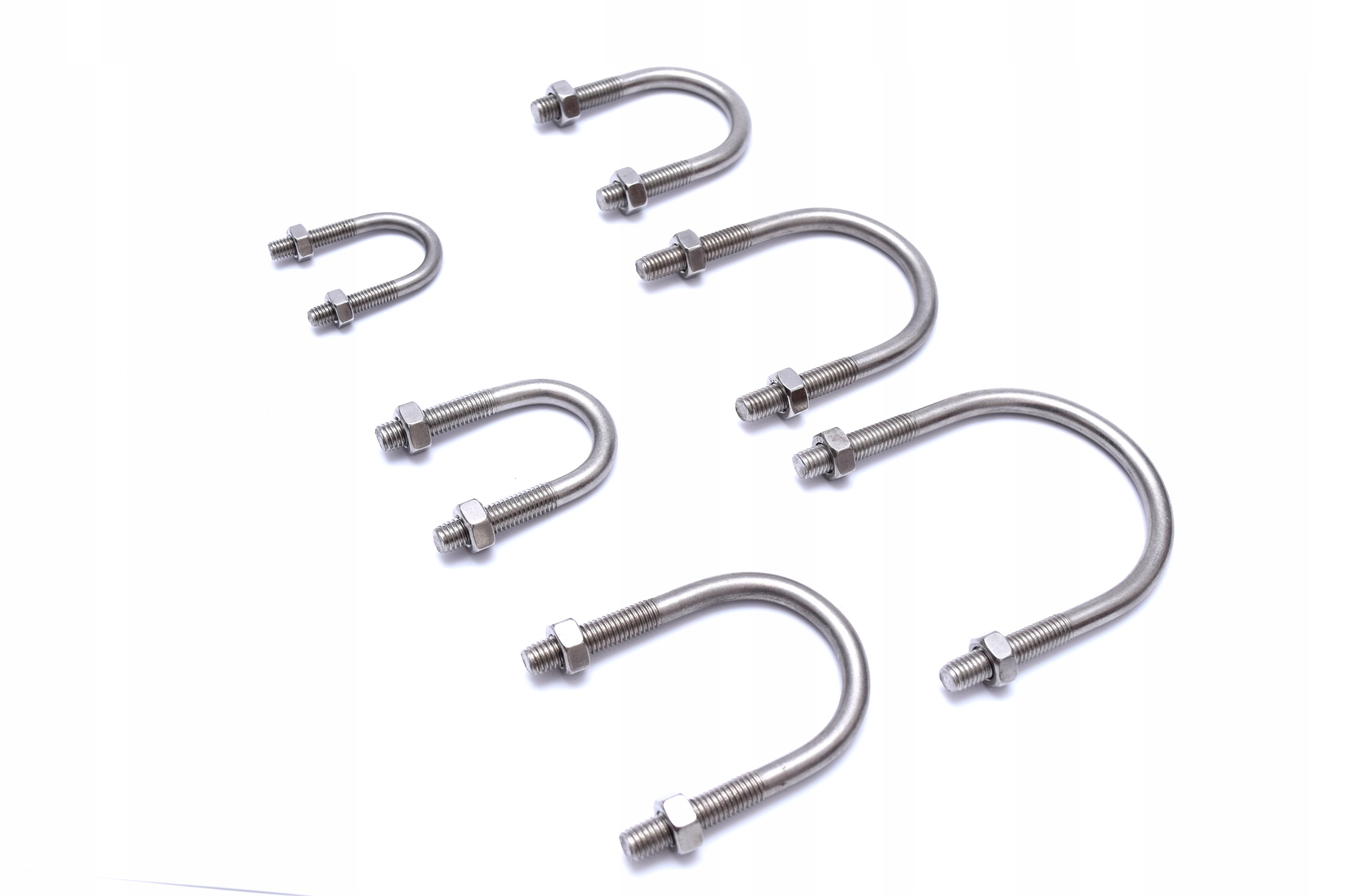 CYBANT RURY DN32 42,4 mm 1-1/4'' M8 A2 OBEJMA NIERDZEWNA UBOLT INOX Rodzaj obejma