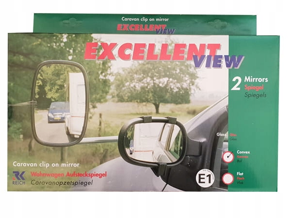 Lusterka Lusterko Excellent View 2 sztuki Convex Brand Reich