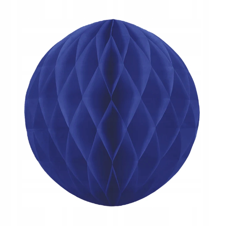 

Kula bibułowa Honeycomb granatowa 20 cm