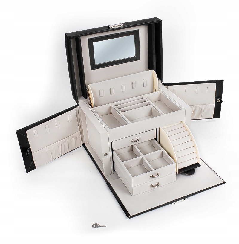 

Kuferek szkatułka na biżuterię czarny dla kobiety