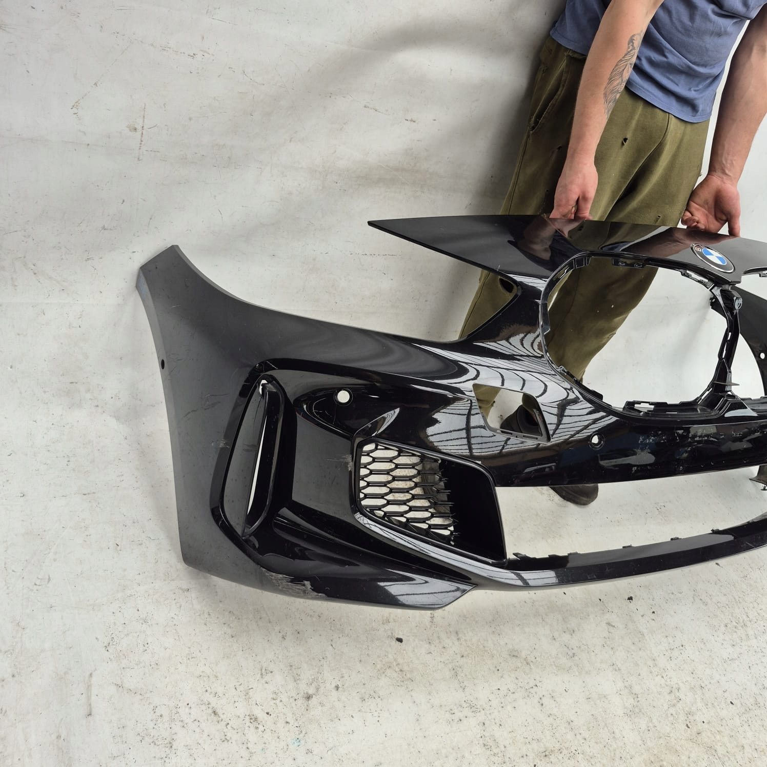 BMW 1 F40 M PAKIET 19- bumper front front 8070928