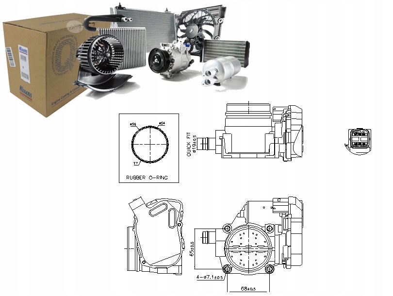 ДРОССЕЛЬНАЯ ЗАСЛОНКА Воздух BMW 1 (F20 (F21) 2 (F22 F87 (F23) 3