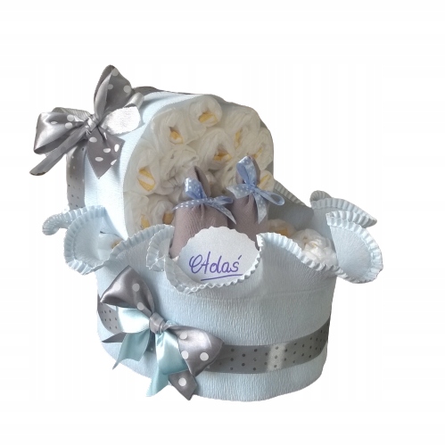 

Tort Z Pieluch Pampers 2 Narodziny Chrzest